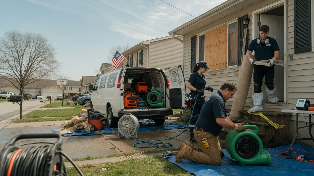 Water Damage Restoration in Porterville, CA near me